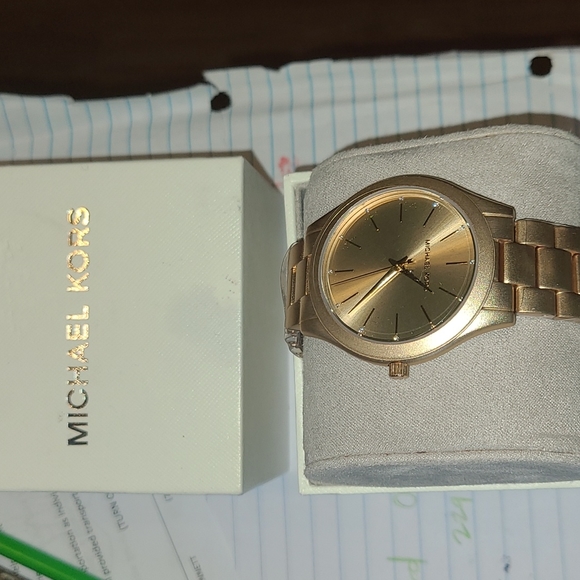 Michael Kors Accessories - Gold MK watch